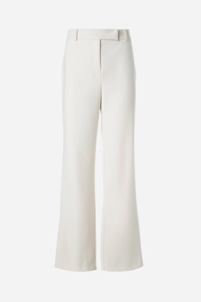 Women's Straight Leg Pant With Welt Pockets In Off White womens tailored trousers deal
