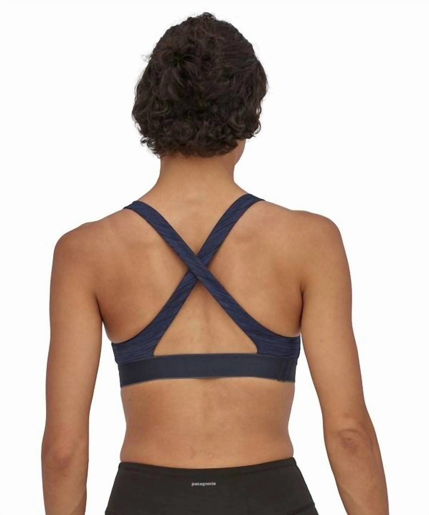 Women's Switchback Sports Bra In Dolomite Blue,smolder Blue