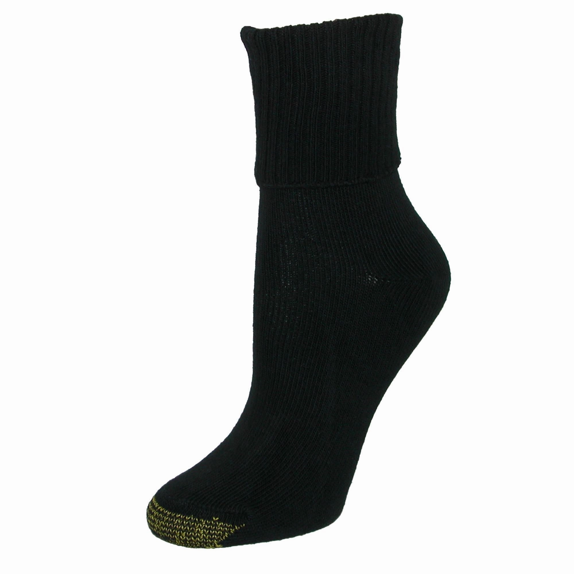 Women's Turn Cuff Bermuda Socks (3 Pair Pack)