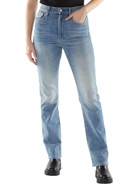 Womens High-Rise Faded Slim Jeans womens culottes clearance