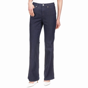 Womens Pocket Denim Flared Jeans womens Bermuda shorts promo