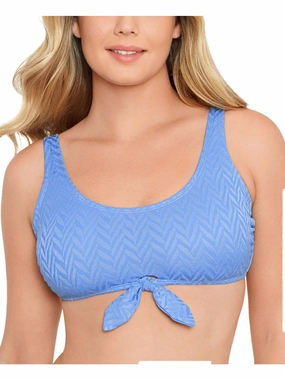 Womens Removable Padding Tie-Front Bikini Swim top Swim Womens - animal print bikinis