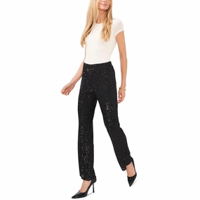 Womens Sequined Polyester Flared Pants womens Bermuda shorts promo