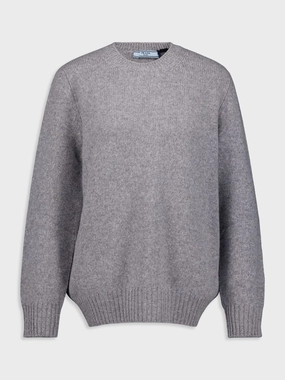 Wool And Cashmere Crew-Neck Sweater Knitwear Womens - women's knitwear cheap