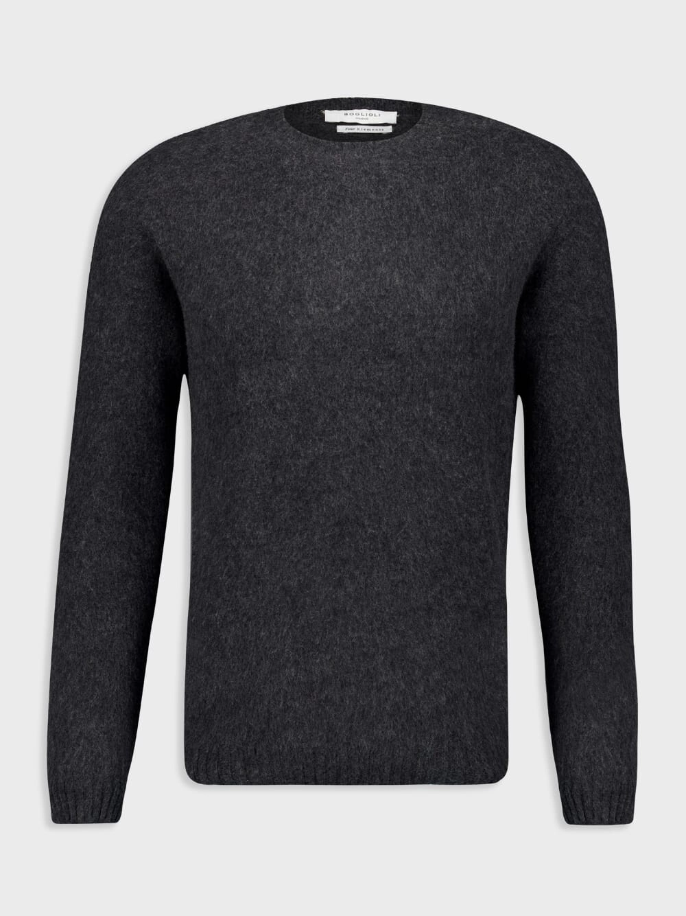 Wool and Cashmere Dark Grey Sweater Knitwear Mens - men's sweaters sale