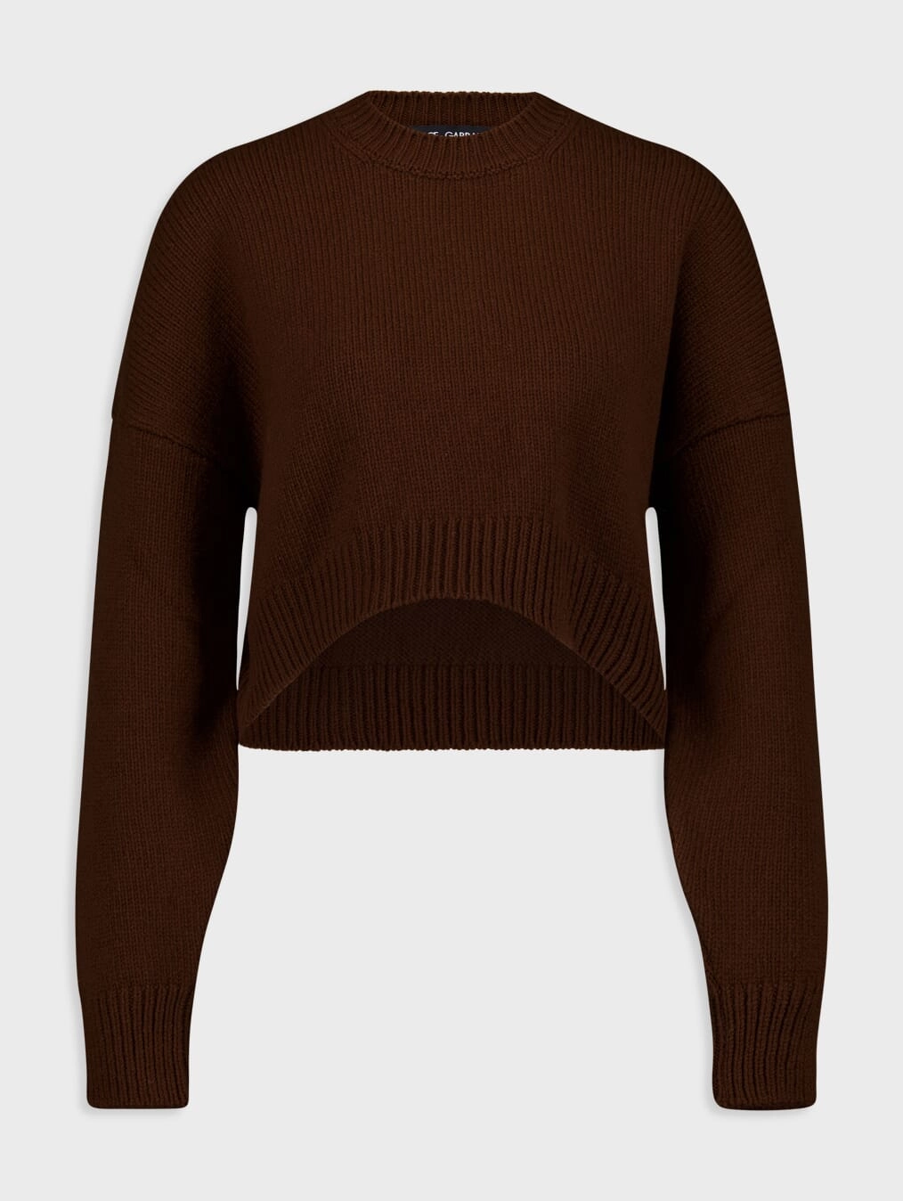 Wool and cashmere round-neck Jumper Knitwear Womens - women's knitwear cheap