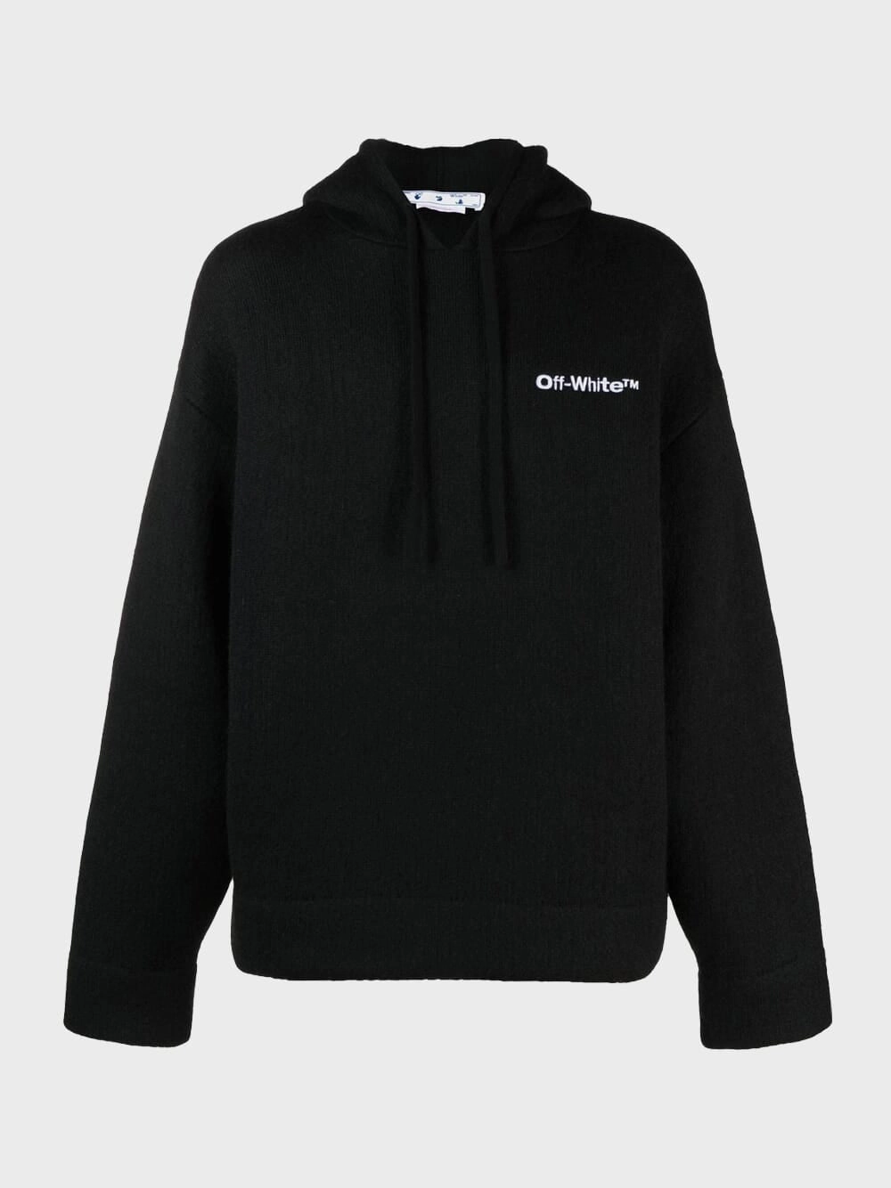 Wool Blend Hoodie Tops Mens - thermal tops