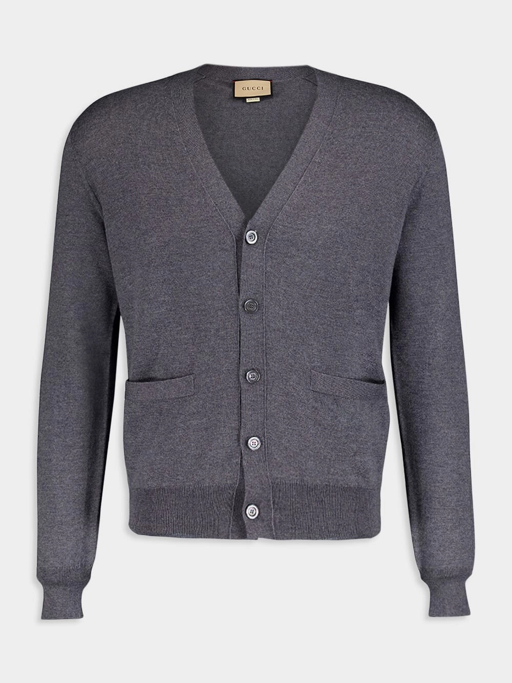 Wool Cardigan with Embroidery Knitwear Mens - men's sweaters sale