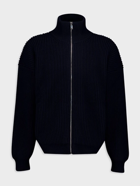 Wool Cashmere Zip Sweater Knitwear Mens - men's sweaters sale