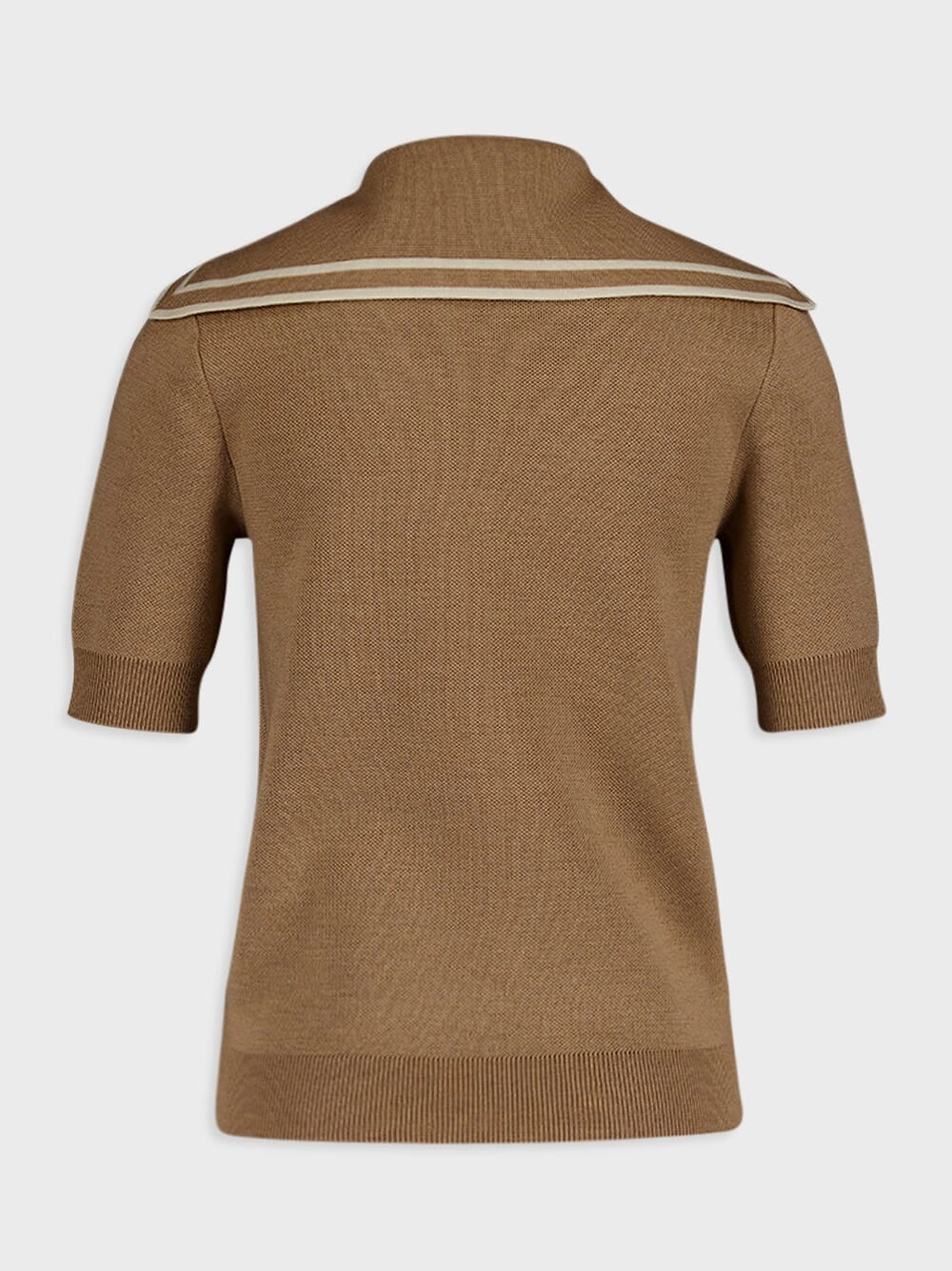 Wool Horsebit Polo Shirt