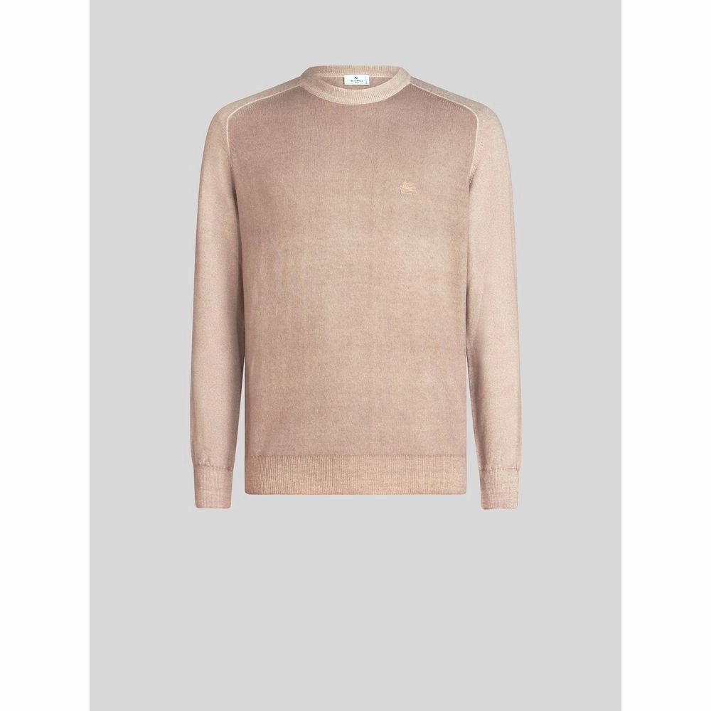 WOOL JUMPER WITH LOGO