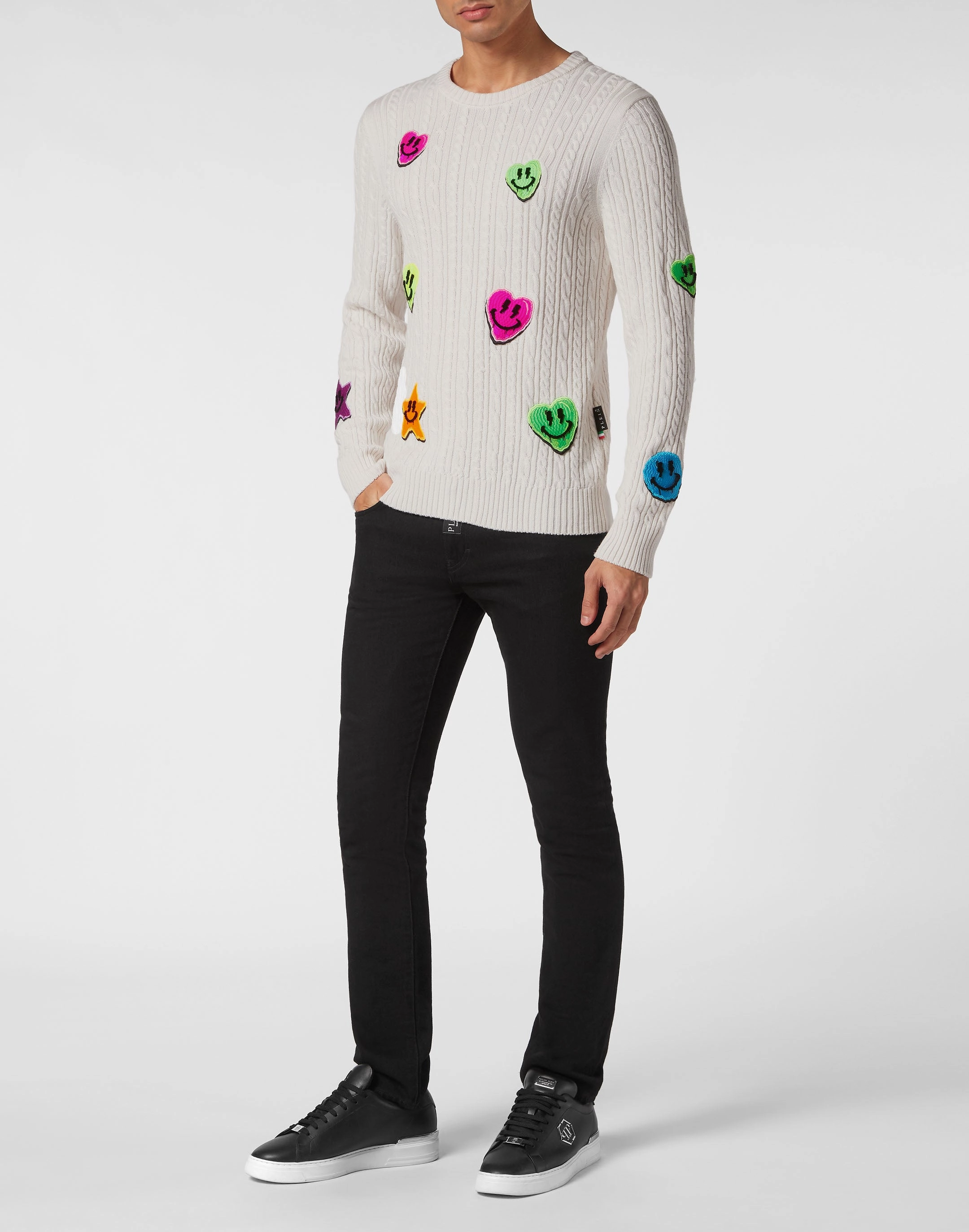 Wool Pullover Round Neck
