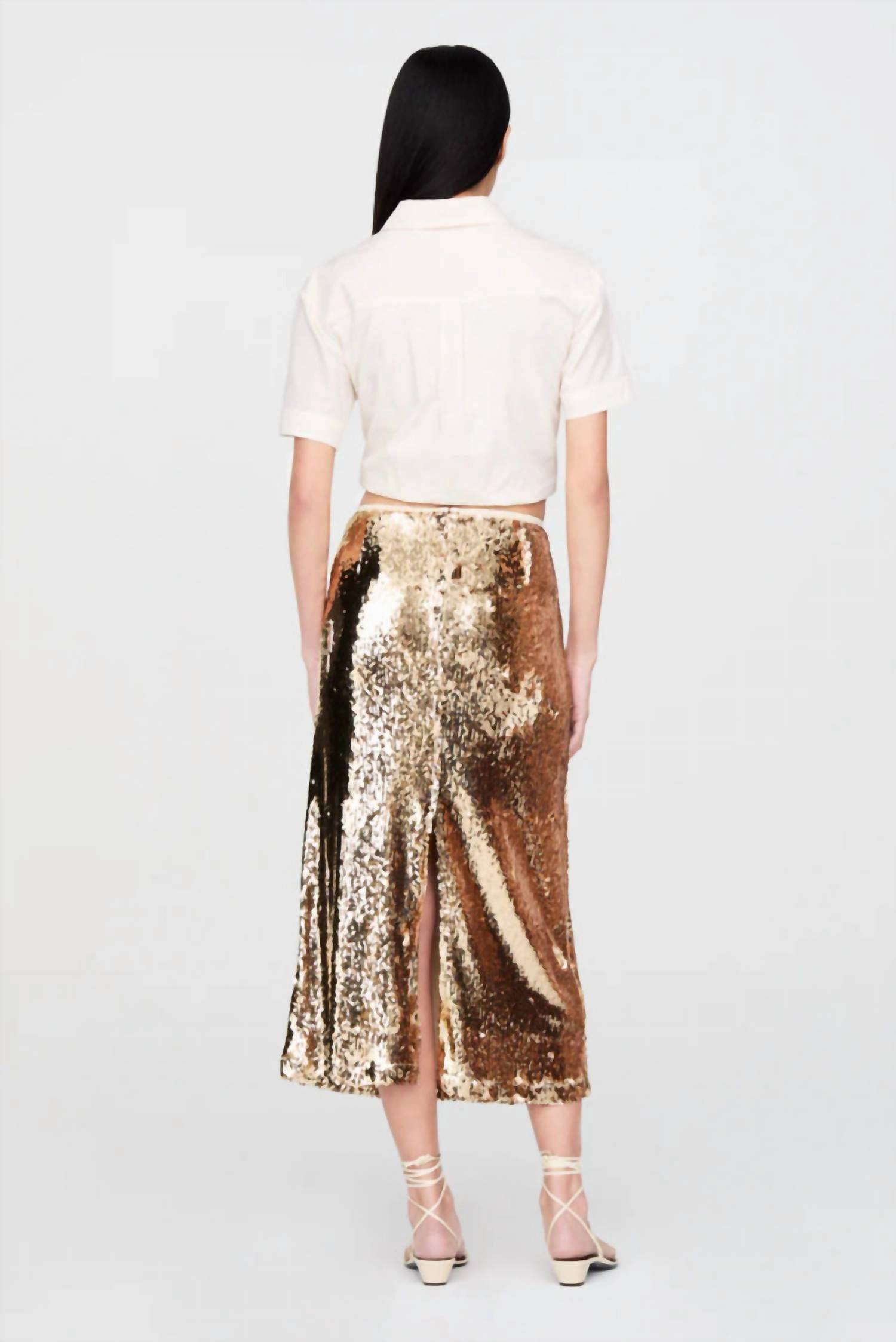 Wray Skirt In Taupe