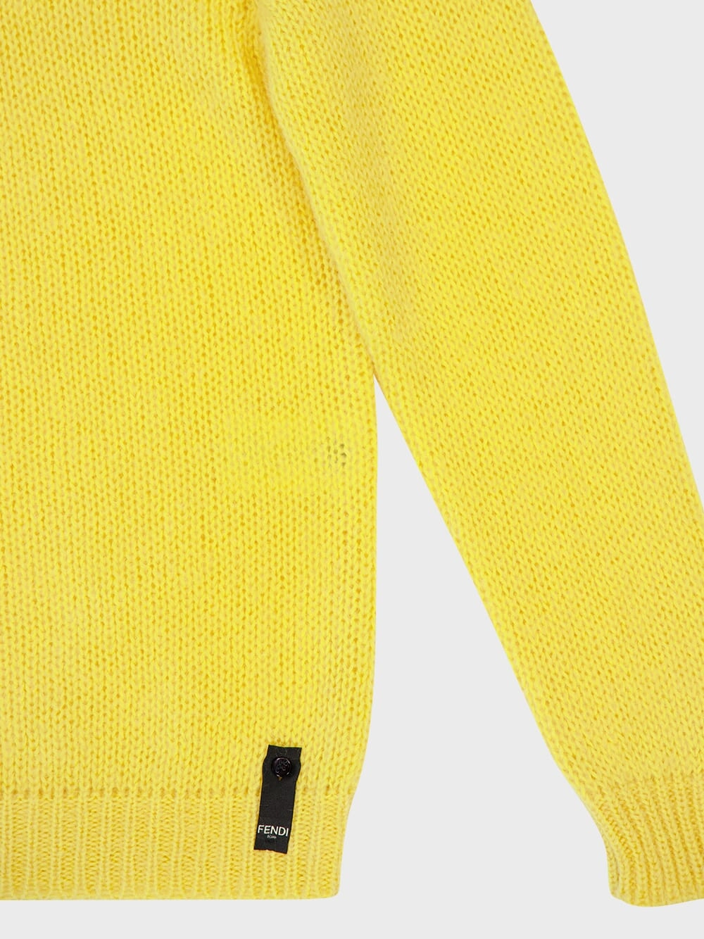 Yellow Mohair Jumper