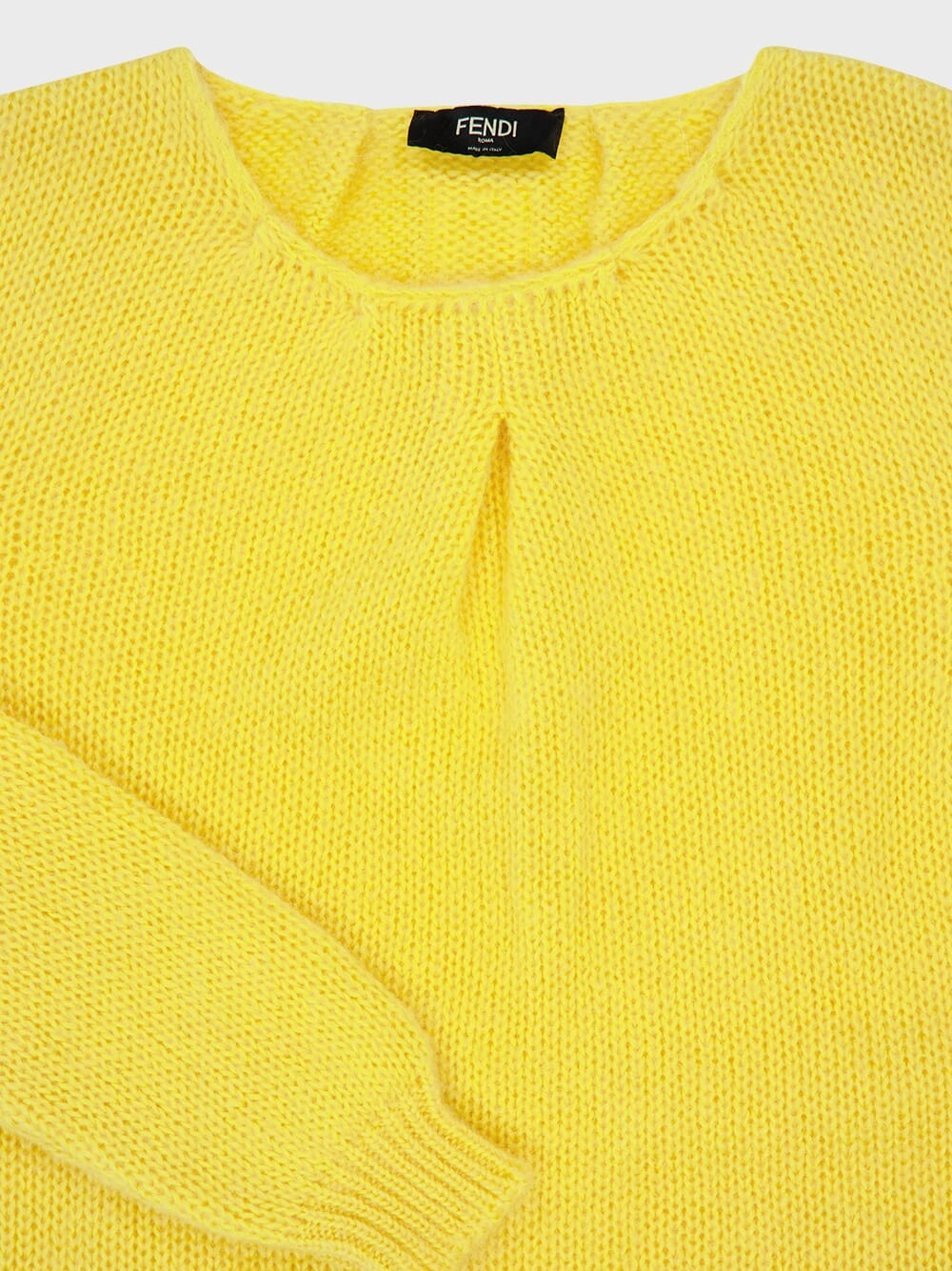 Yellow Mohair Jumper