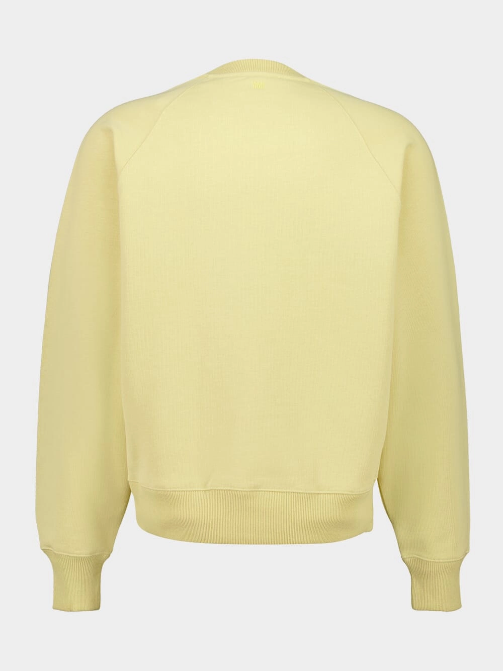 Yellow Petit Ami de Coeur Embossed Sweatshirt