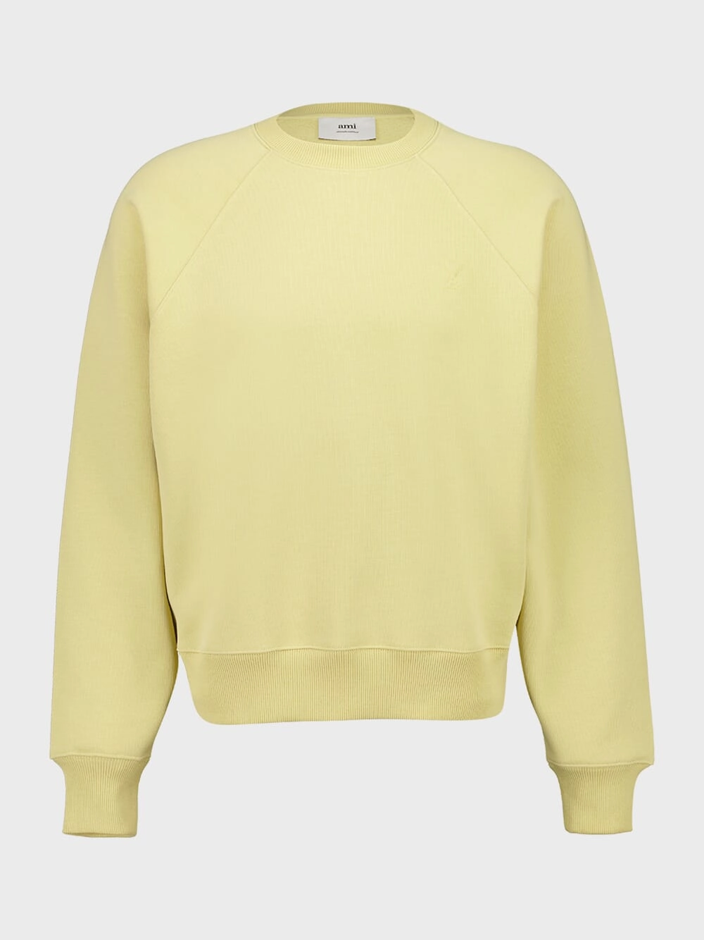 Yellow Petit Ami de Coeur Embossed Sweatshirt Tops Mens - thermal tops