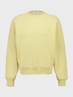Yellow Petit Ami de Coeur Embossed Sweatshirt Tops Mens - thermal tops