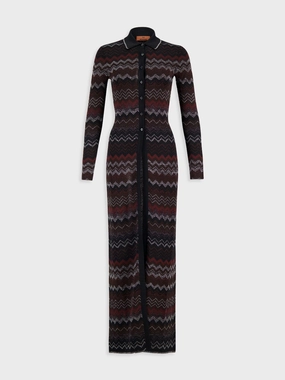 Zigzag Long-Sleeved Cardigan Knitwear Womens - women's knitwear cheap