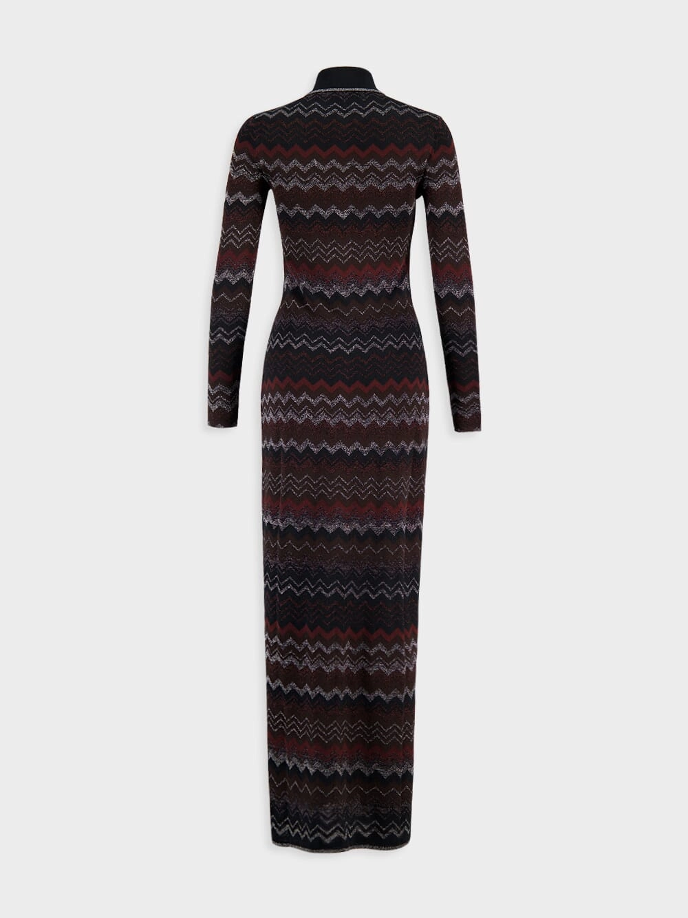 Zigzag Long-Sleeved Cardigan