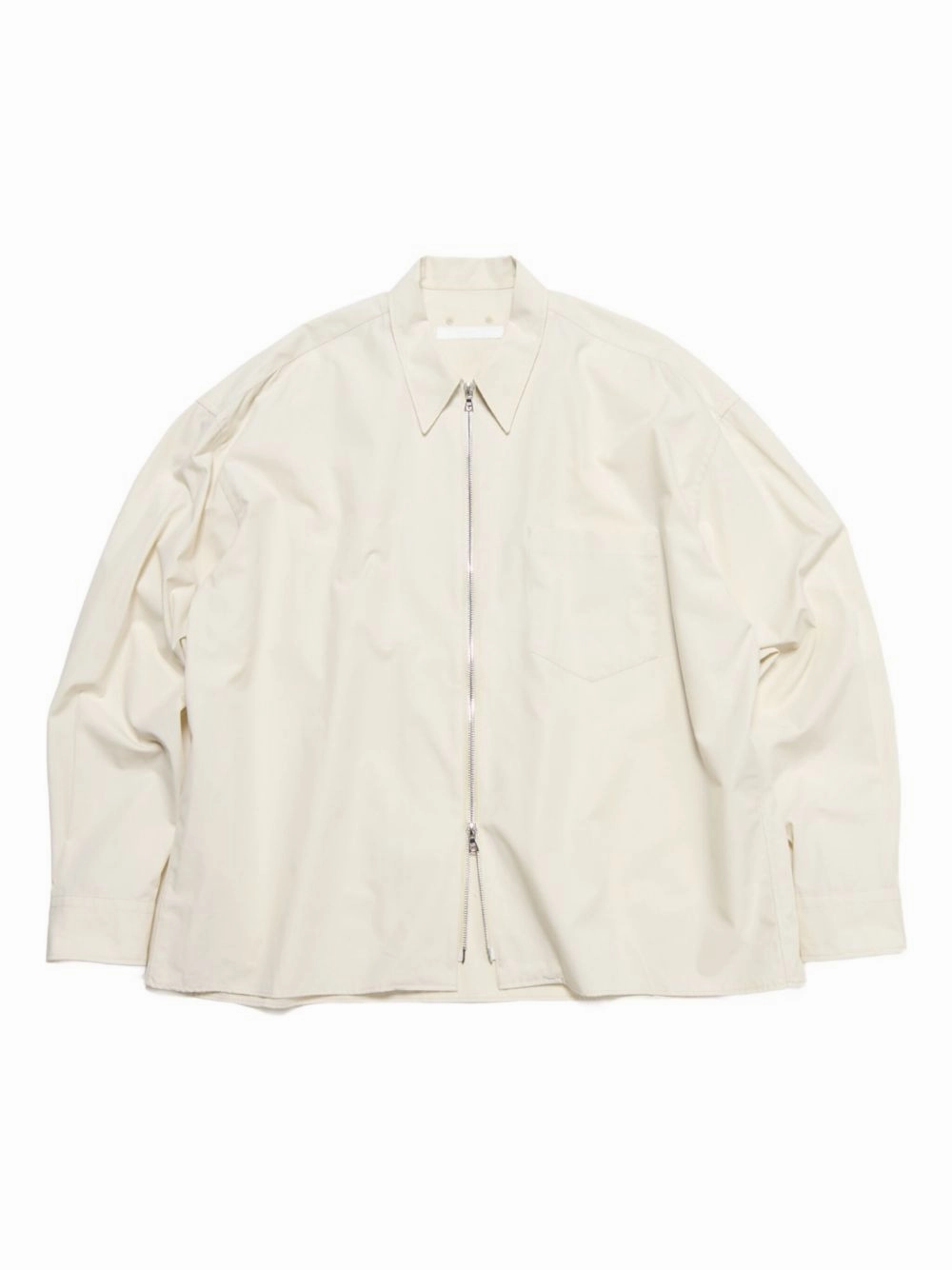Zip-Front  Overshirt mens polos clearance